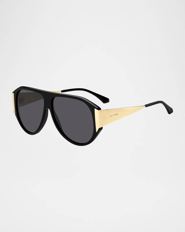 Tailoring Acetate Aviator Sunglasses
